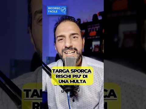 Targa sporca o modificata?