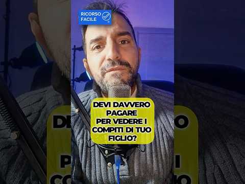 A Brescia per vedere i compiti di tuo figlio… devi pagare. Burocrazia che fa infuriare i genitori