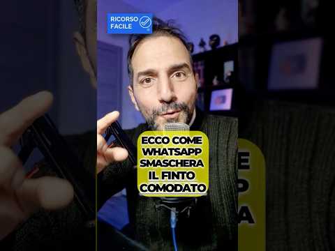 Comodato finto? Le chat WhatsApp valgono come prova: può trasformarsi in un vero 4+4
