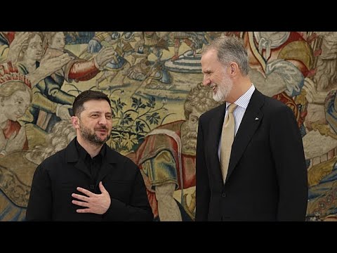 “Fino a quando sarà necessario”: Felipe VI ribadisce a Zelensky il sostegno della Spagna all’Ucraina