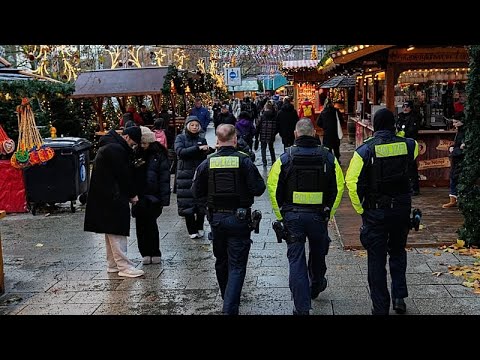 Germania, al via i mercatini di Natale con misure di sicurezza rafforzate