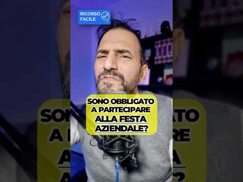 Il datore può invitarti, ma non obbligarti: la festa aziendale non è lavoro.Nessuna presenza forzata