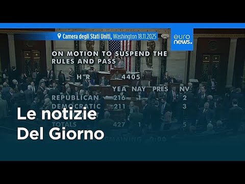 Le notizie del giorno | 19 novembre 2025 – Pomeridiane