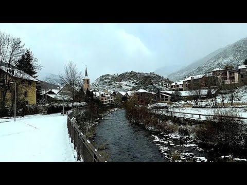 Ondata di freddo artico porta forti nevicate nel nord della Spagna