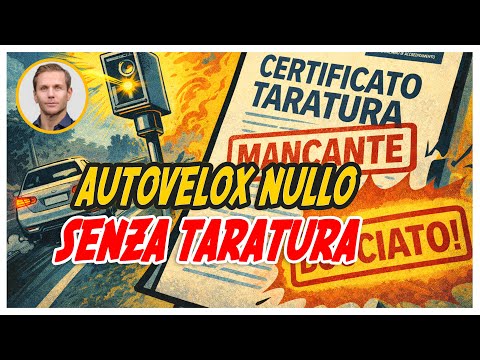 AUTOVELOX nulli senza TARATURA Accredia: stop a multe e punti | Avv. Angelo Greco