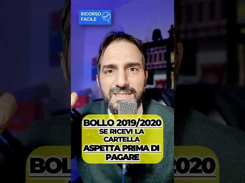 Cartella bollo 2019-2020? Prima di pagare controlla date e avviso di accertamento.