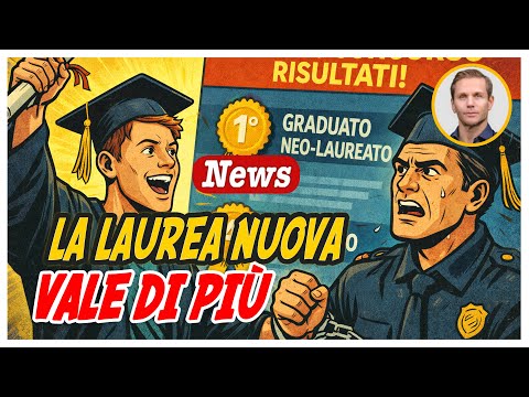 CONCORSI PUBBLICI: la laurea fresca vale ancora di più | Avv. Angelo Greco