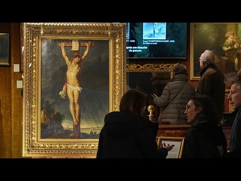 Il “Cristo in croce” di Rubens ritrovato a Parigi venduto all’asta per 2,3 milioni di euro