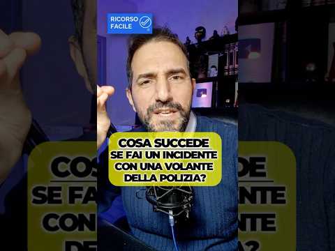 Incidente con una volante? Paghi tu: la Cassazione dice che la responsabilità è dell’automobilista