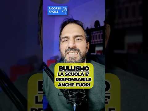 La scuola è responsabile anche fuori