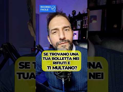 Multa per la bolletta nel sacchetto? Se aprono la tua spazzatura, il verbale può essere nullo