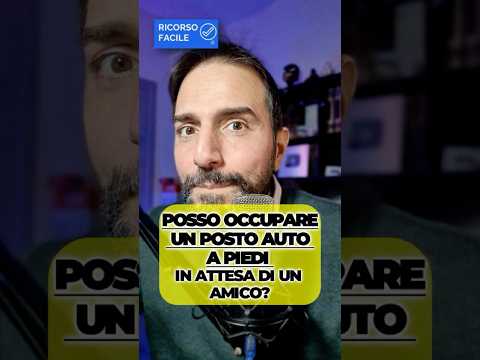 Posto auto: 3 secondi ok. Minuti interi? Multa. Sedia per bloccarlo? È reato. Occhio