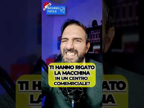 Ti hanno rigato la macchina in un centro commerciale. Chi paga?