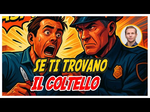 Trovato con un COLTELLO in tasta: è REATO anche se non l’ho usato? | Avv. Angelo Greco