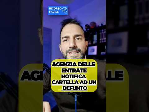 AdER manda cartella a un morto: non pagare. Chiedi annullamento in autotutela + certificato.