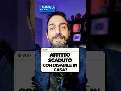 Affitto scaduto con disabile in casa: puoi chiedere rinvio sfratto (fino a 18 mesi).