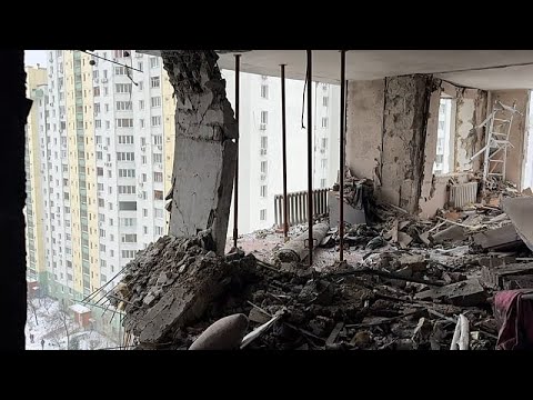 Attacco aereo russo contro più edifici residenziali a Kiev: 4 morti, 24 feriti