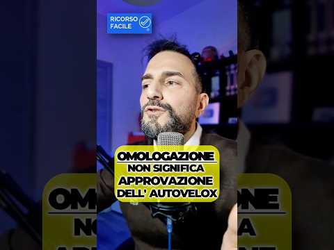 Attenzione! Omologazione dell’ autovelox non significa approvazione