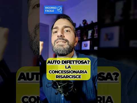 Auto difettosa? La concessionaria può pagare i danni (anche se dice “è la casa madre”)