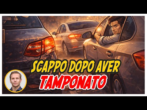 Cosa rischio se SCAPPO dopo aver TAMPONATO un’auto in sosta? | Avv. Angelo Greco