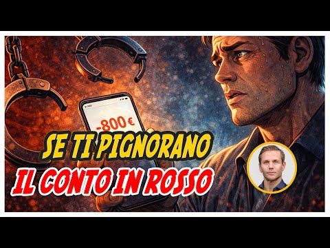 Cosa succede se PIGNORANO un CONTO in rosso? | Avv. Angelo Greco