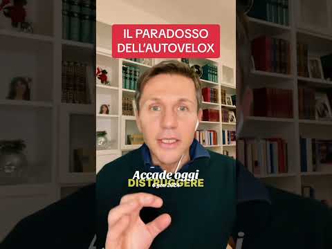 Il PARADOSSO dell’AUTOVELOX | Avv. Angelo Greco