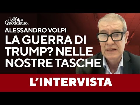 “La guerra di Trump? Nelle nostre tasche: tra riarmo e finanza siamo il bancomat di Wall Street”