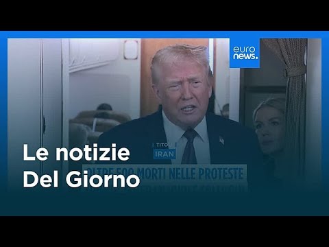Le notizie del giorno | 12 gennaio 2026 – Serale