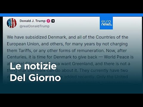 Le notizie del giorno | 18 gennaio 2026 – Pomeridiane