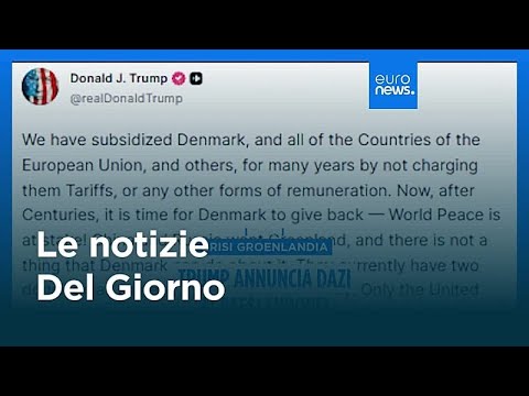 Le notizie del giorno | 19 gennaio 2026 – Serale