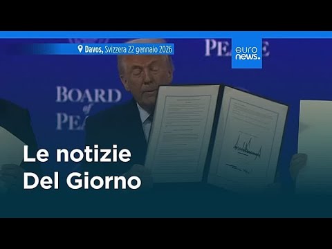 Le notizie del giorno | 22 gennaio 2026 – Serale