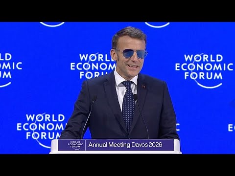 Macron a Davos: “Preferiamo il rispetto ai bulli, il mondo scivola verso la legge del più forte”