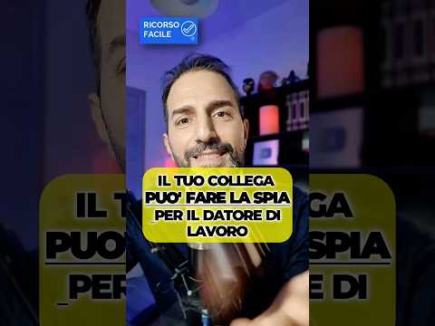 occhio in ufficio: a volte la “prova” contro di te è il collega di scrivania.