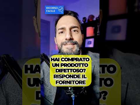 PRODOTTO DIFETTOSO? SE IL MARCHIO È DEL FORNITORE, RISPONDE IL FORNITORE.
