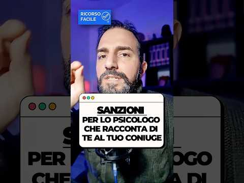 Se lo psicologo parla col coniuge senza consenso scritto, viola il segreto e rischia sanzioni.