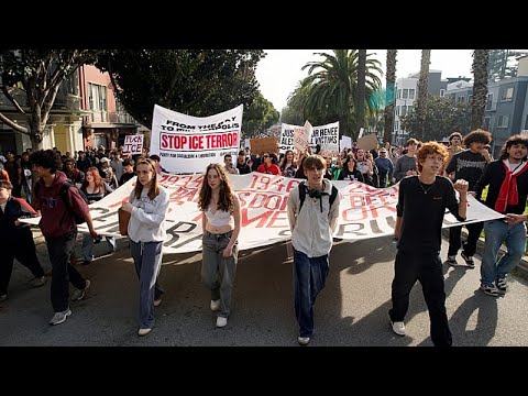 USA, migliaia in marcia in varie città durante lo sciopero anti-ICE