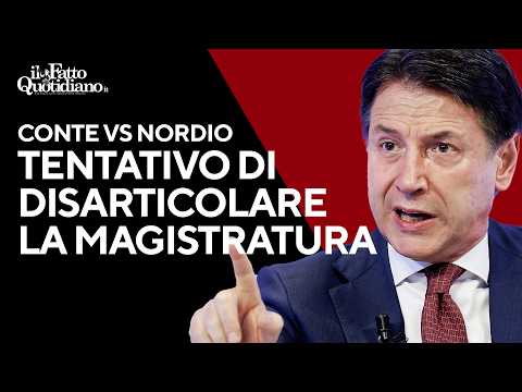 Conte: “Con questo referendum la maggioranza tenta di disarticolare la magistratura”