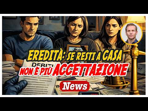 EREDITÀ: restare nella casa non è più ACCETTAZIONE tacita | Avv. Angelo Greco