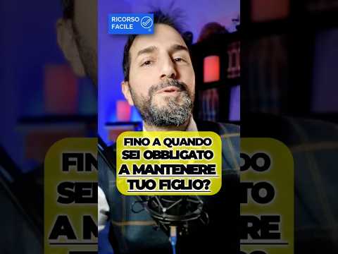 Fino a quando devi mantenere tuo figlio? Non è per sempre: conta l’autonomia, non la scusa.