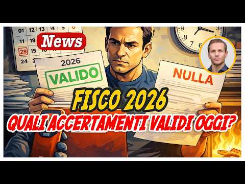 FISCO 2026: quali ACCERTAMENTI e cartelle sono validi oggi | Avv. Angelo Greco