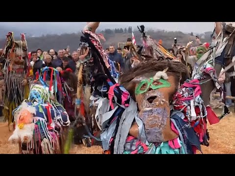 In un villaggio della Georgia torna Berikaoba, antico festival pagano di primavera