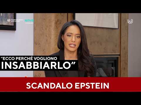 Jebreal sul Nove: “Lo scandalo Epstein coinvolge Trump, ecco perché vogliono insabbiarlo”