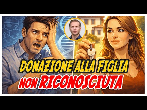 La CASA DONATA resta alla figlia non riconosciuta | Avv. Angelo Greco