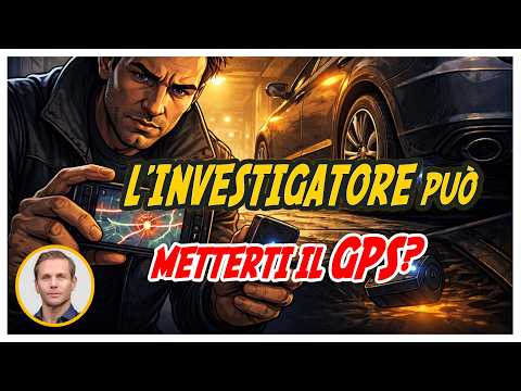 L’INVESTIGATORE può metterti il GPS in auto? | Avv. Angelo Greco