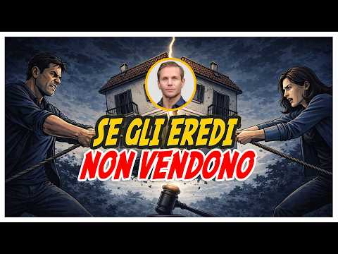 Quando uno degli EREDI non vuole VENDERE cosa si fa? | Avv. Angelo Greco