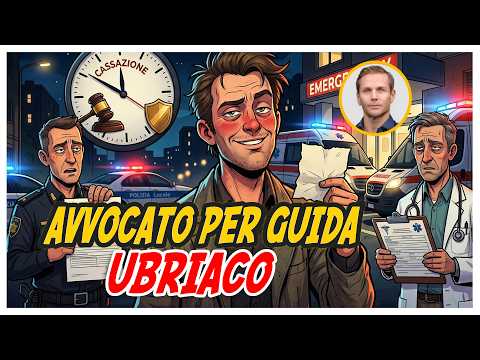 Avvocato per GUIDA in stato di EBBREZZA | Avv. Angelo Greco