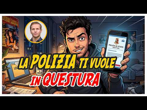 Che fare se la POLIZIA ti convoca in QUESTURA | Avv. Angelo Greco