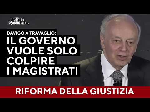 Davigo: “Errori giudiziari? Non c’entrano nulla. Il governo vuole solo colpire i magistrati”