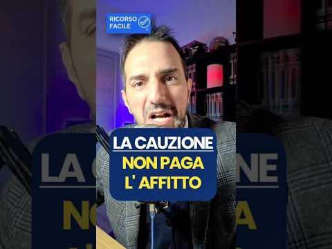 La cauzione non paga gli ultimi affitti. E il proprietario non può trattenerla come vuole.