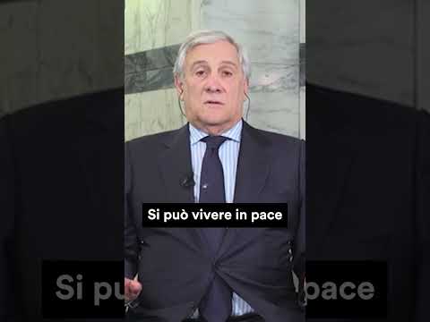 LA RICETTA PER LA PACE DI TAJANI A SKY ARABIA #news #shorts